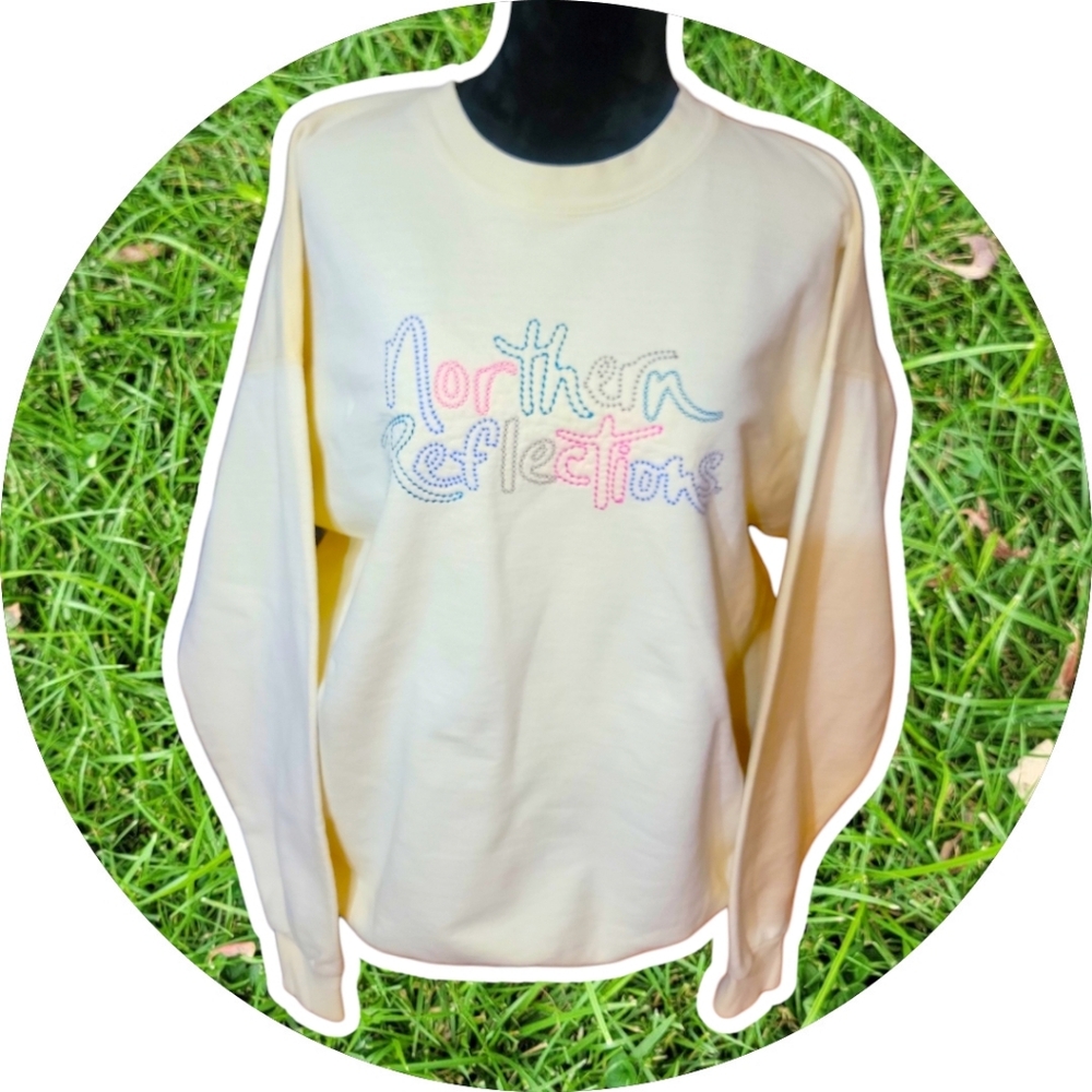 Vintage Northern Reflections Yellow Sweatshirt